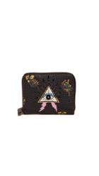 Coach 1941 Small Zip Around Wallet With Pyramid Eye