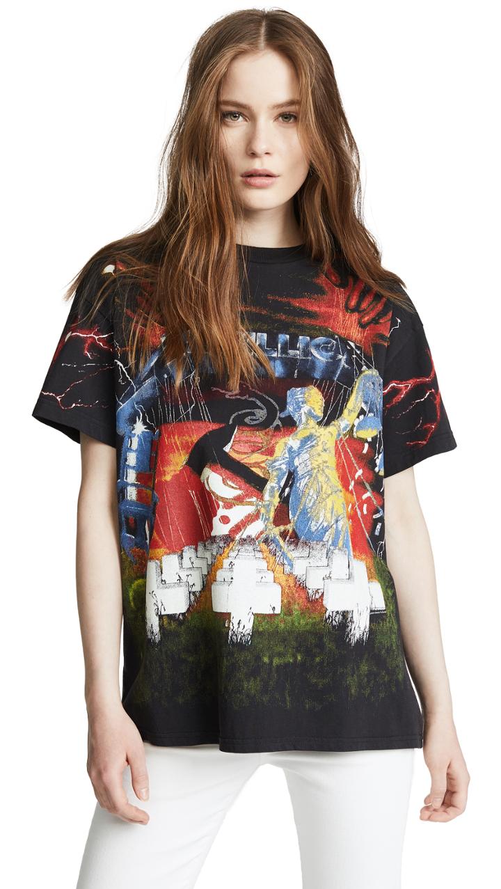 R13 Metallica Tee