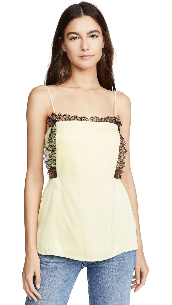 3 1 Phillip Lim Lace Square Front Cami