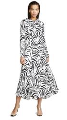 Msgm Zebra Maxi Dress