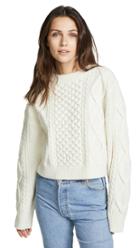 3 1 Phillip Lim Boxy Cable Sweater