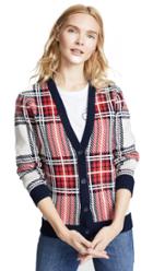 Bop Basics Tartan Plaid Cardigan