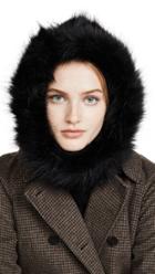 Eugenia Kim Paulina Faux Fur Cashmere Hood