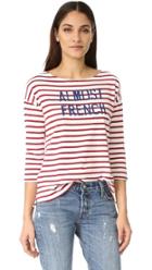 Sundry Almost French Stripe Tee
