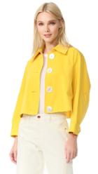 Edun Cropped Trench Jacket