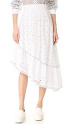 Amelia Toro Swiss Cotton Eyelet Skirt