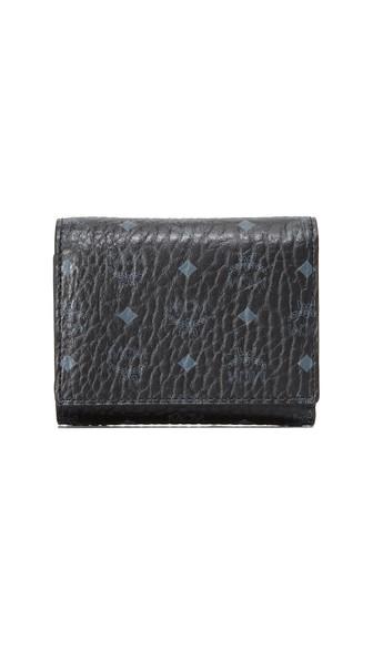 Mcm Small Trifold Wallet