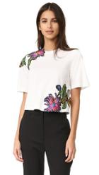 3 1 Phillip Lim Floral Embroidered Tee