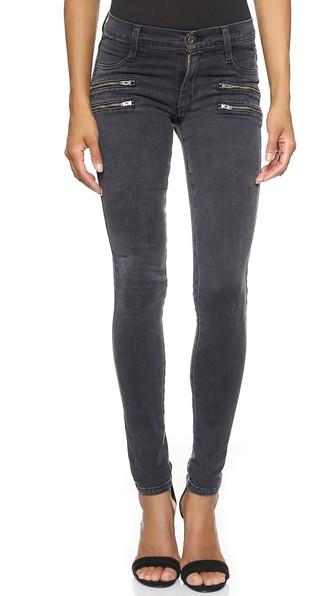 James Jeans Twiggy Crux Double Front Zip Skinny Jeans