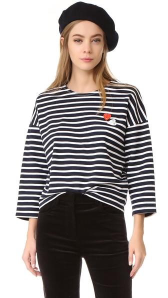 Vivetta Striped Sweatshirt