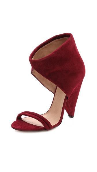 Iro Saresha Sandals - Burgundy