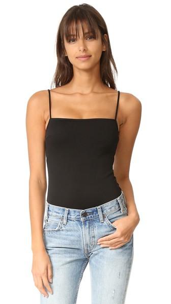 Fleur Du Mal Spaghetti Strap Bodysuit