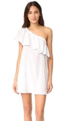 Milly One Shoulder Ruffle Cover Up