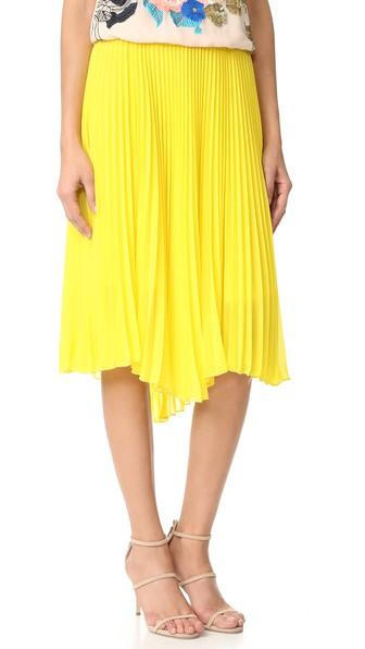 Loyd Ford Pleated Skirt