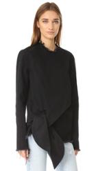 Marques Almeida Knotted Long Sleeve Top