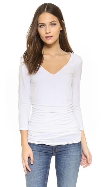 Three Dots Double Layer Top