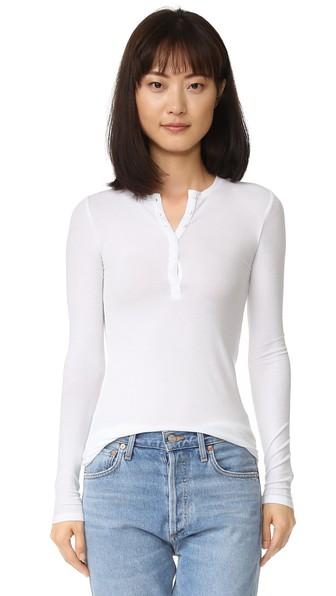 Atm Anthony Thomas Melillo 2x1 Rib Henley