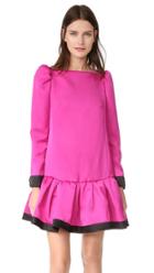 Marc Jacobs Long Sleeve Dress With Ruffle