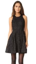Ali Jay Textured Lace Racer Back Dress