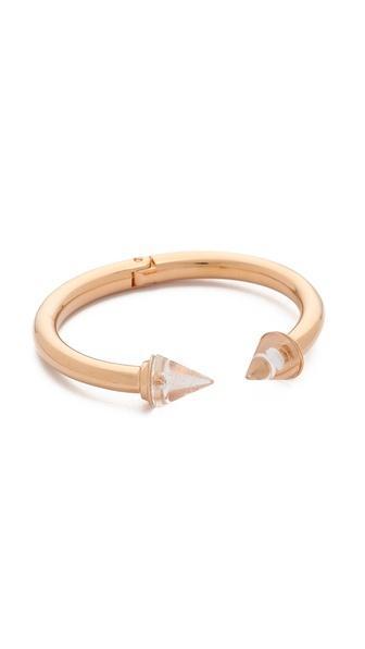 Vita Fede Titan Stone Bracelet - Rose Gold/clear