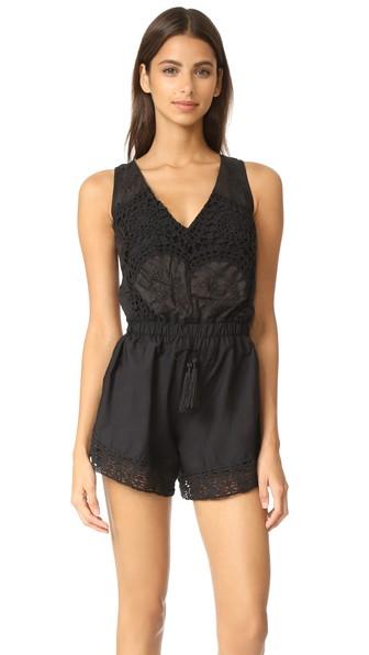 Place Nationale Santa Giulia Lace Playsuit