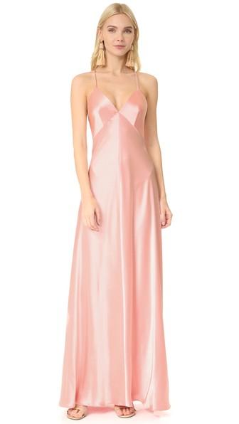 Jill Jill Stuart Satin Slip Gown