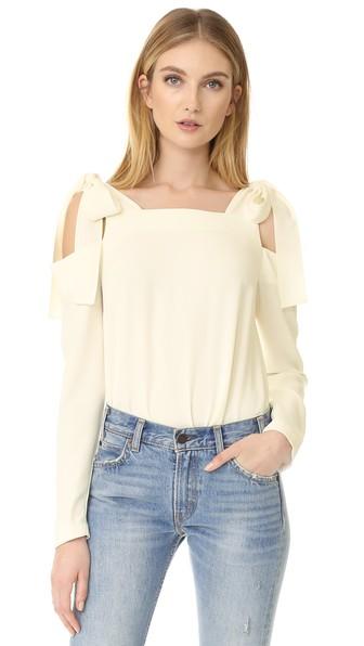 Amanda Uprichard Tie Top