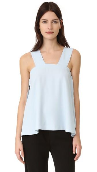 Helmut Lang Side Tie Blouse