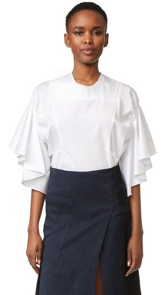 Christopher Esber Mirage Ruffle Top