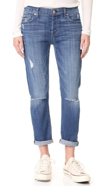 7 For All Mankind Josefina Destroyed Jeans