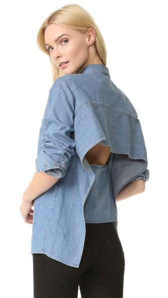 Cheap Monday Airy Denim Shirt