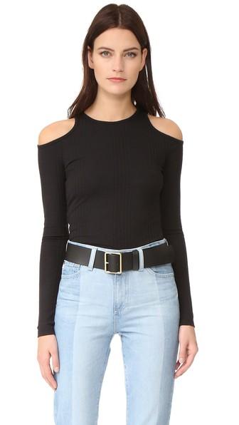 Frame Variegated Rib Pullover
