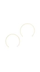 Rebecca Minkoff Hoop Threader Earrings