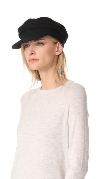 Janessa Leone Mattie Greek Fisherman Cap