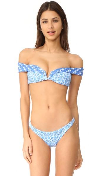 Skye Staghorn Medina Off Shoulder Top