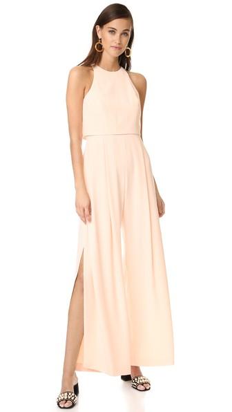 Jill Jill Stuart High Neck Sleeveless Jumpsuit