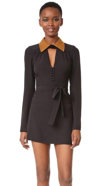 Mcq Alexander Mcqueen Collar Dress