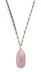 Native Gem Pink Sapphire Necklace