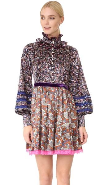 Marc Jacobs Garden Paisley Dress
