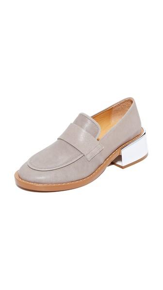 Mm6 Block Heel Loafers