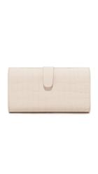 Edie Parker Rebekah Matte Croc Clutch