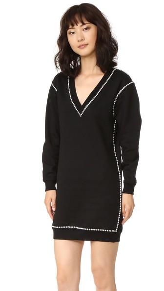 Mcq Alexander Mcqueen Sweatshirt Dress