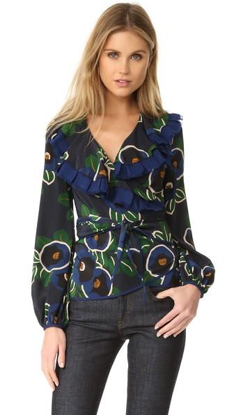 Tory Burch Jacinta Wrap Top