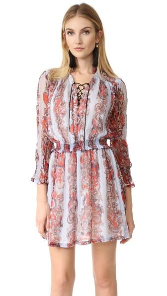 Just Cavalli Lace Up Dress