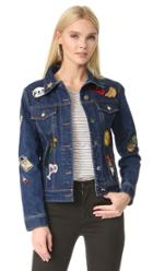 Jn By Jn Llovet Denim Jacket With Appliques