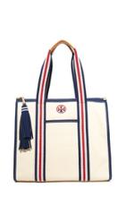 Tory Burch Preppy Canvas Ns Tote