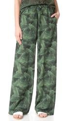 Baja East Palm Print Pants