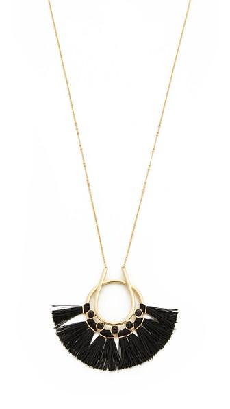 Rebecca Minkoff Utopia Tassel Pendant Necklace