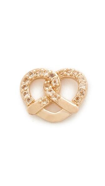 Marc Jacobs Pretzel Single Stud Earring