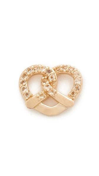 Marc Jacobs Pretzel Single Stud Earring